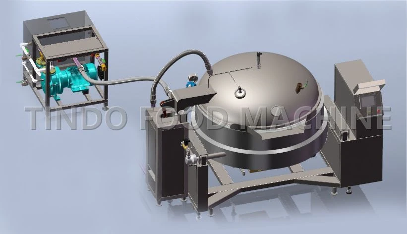 Vacuum Cooking Pot for Fruit Jam Concentration